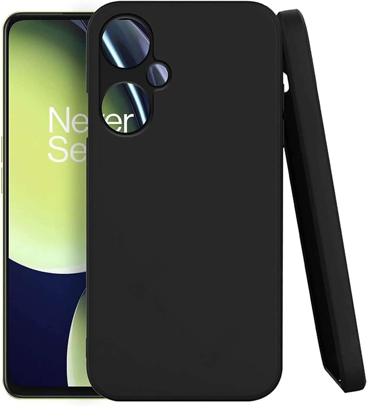 قاب محافظ گوشی وان پلاس نورد CE 3 Lite، کاور بامپر سیلیکونی TPU نرم و فوق العاده باریک، مقاوم در برابر ضربه، با محافظت از دوربین، ضد خش، نازک و انعطاف پذیر برای وان پلاس نورد CE3 Lite 5G (مشکی) قاب محافظ گوشی وان پلاس نورد CE 3 Lite، کاور بامپر سیلیکونی TPU نرم و فوق العاده باریک، مقاوم در برابر ضربه، با محافظت از دوربین، ضد خش، نازک و انعطاف پذیر برای وان پلاس نورد CE3 Lite 5G (مشکی)