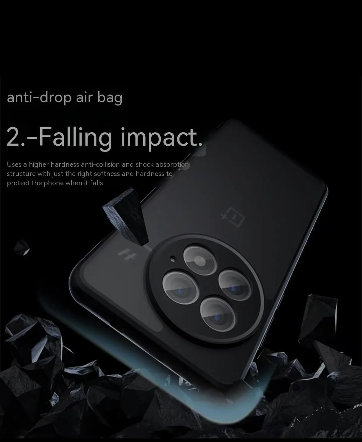 قاب محافظ ضد ضربه مناسب برای وان پلاس 13R، دارای جذب شوک با کیسه هوا، محافظت کامل ضد ضربه برای گوشی، سطح صاف با حس لمس شنی، همراه با محافظت از دوربین (مشکی) قاب محافظ ضد ضربه مناسب برای وان پلاس 13R، دارای جذب شوک با کیسه هوا، محافظت کامل ضد ضربه برای گوشی، سطح صاف با حس لمس شنی، همراه با محافظت از دوربین (مشکی)