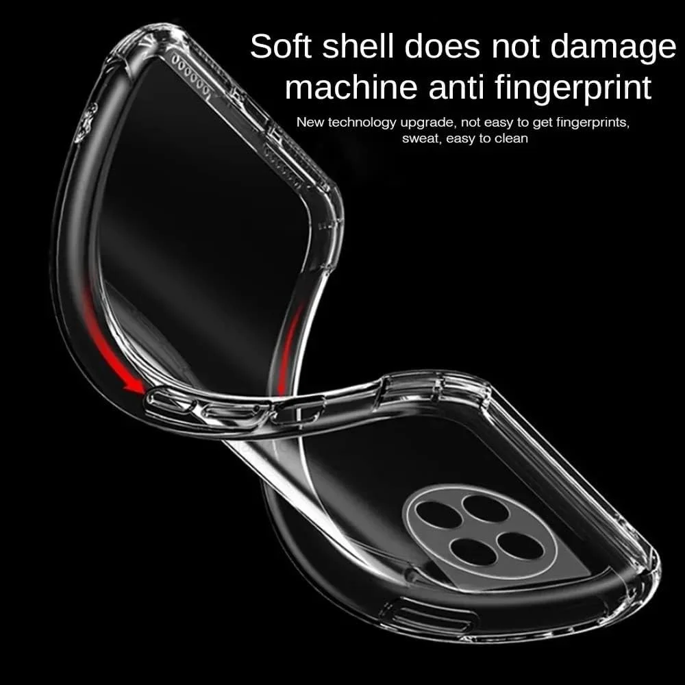 کاور محافظ گوشی زوبی تک مناسب برای وان پلاس 11R، بسیار باریک، ضد خش، بامپر انعطاف پذیر TPU نرم، ضد ضربه، گوشه های تقویت شده، شفاف برای 1 + 11R (شفاف)