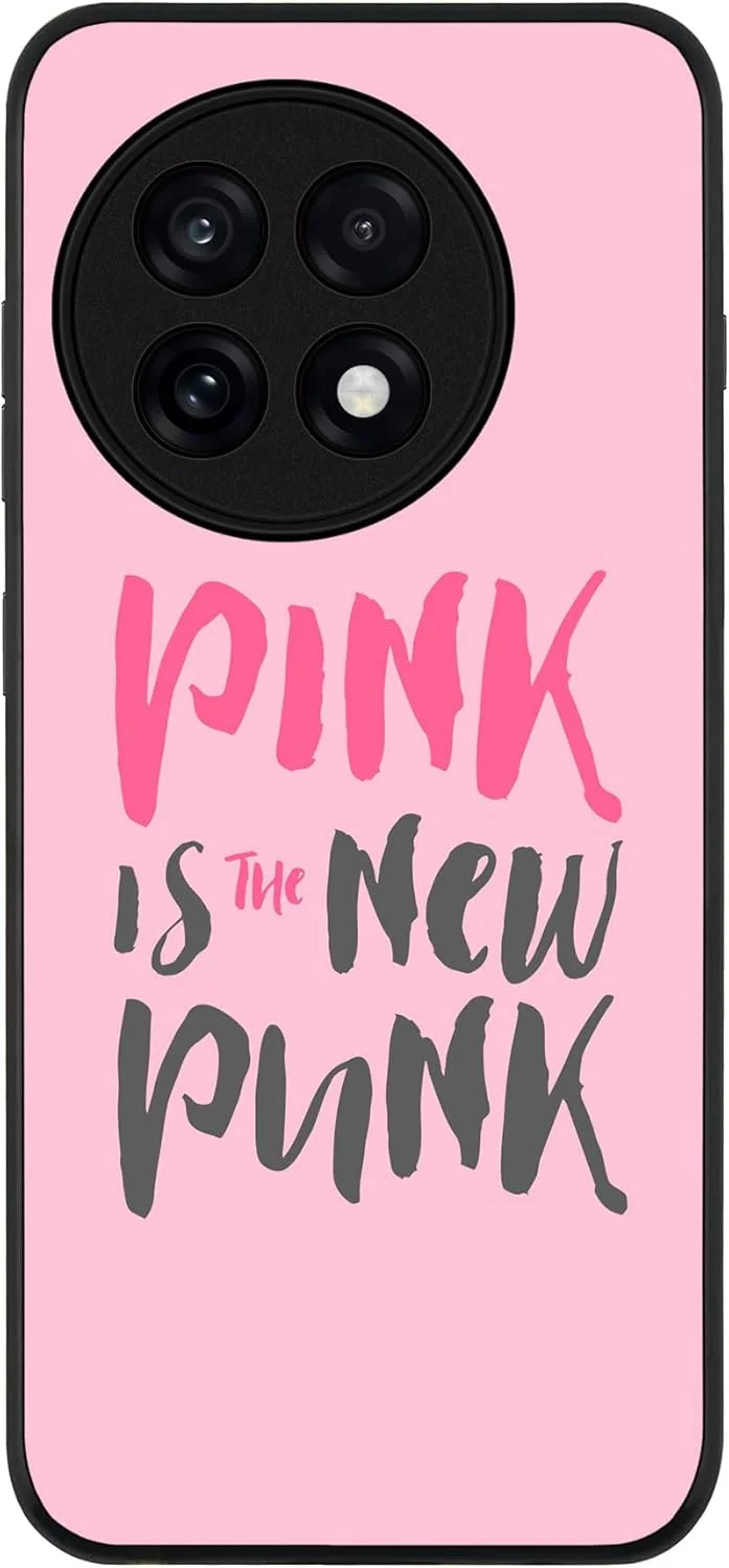 کاور محافظ مقاوم و باریک Stylizedd سازگار با OnePlus 13R / Ace 5 Pro، محافظت از دوربین، ضد ضربه، قاب نازک گوشی برای OnePlus 13R / Ace 5 Pro - صورتی، پانک جدید است