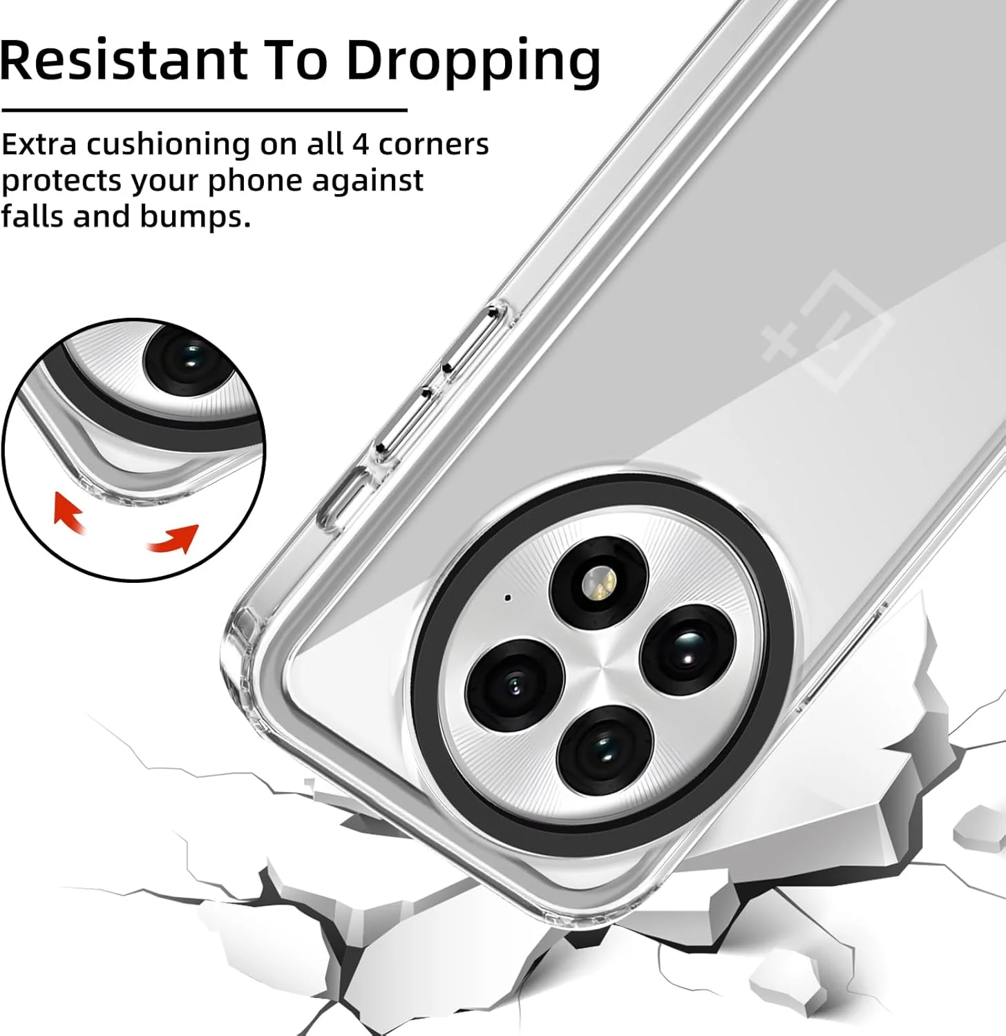 قاب محافظ گوشی وان پلاس 13 5G، کاور فوق العاده نازک، ضد خش، کاور TPU انعطاف پذیر و ضد لغزش، قاب محافظ سیلیکونی ضد ضربه و ضد خش برای وان پلاس 13 5G شفاف قاب محافظ گوشی وان پلاس 13 5G، کاور فوق العاده نازک، ضد خش، کاور TPU انعطاف پذیر و ضد لغزش، قاب محافظ سیلیکونی ضد ضربه و ضد خش برای وان پلاس 13 5G شفاف