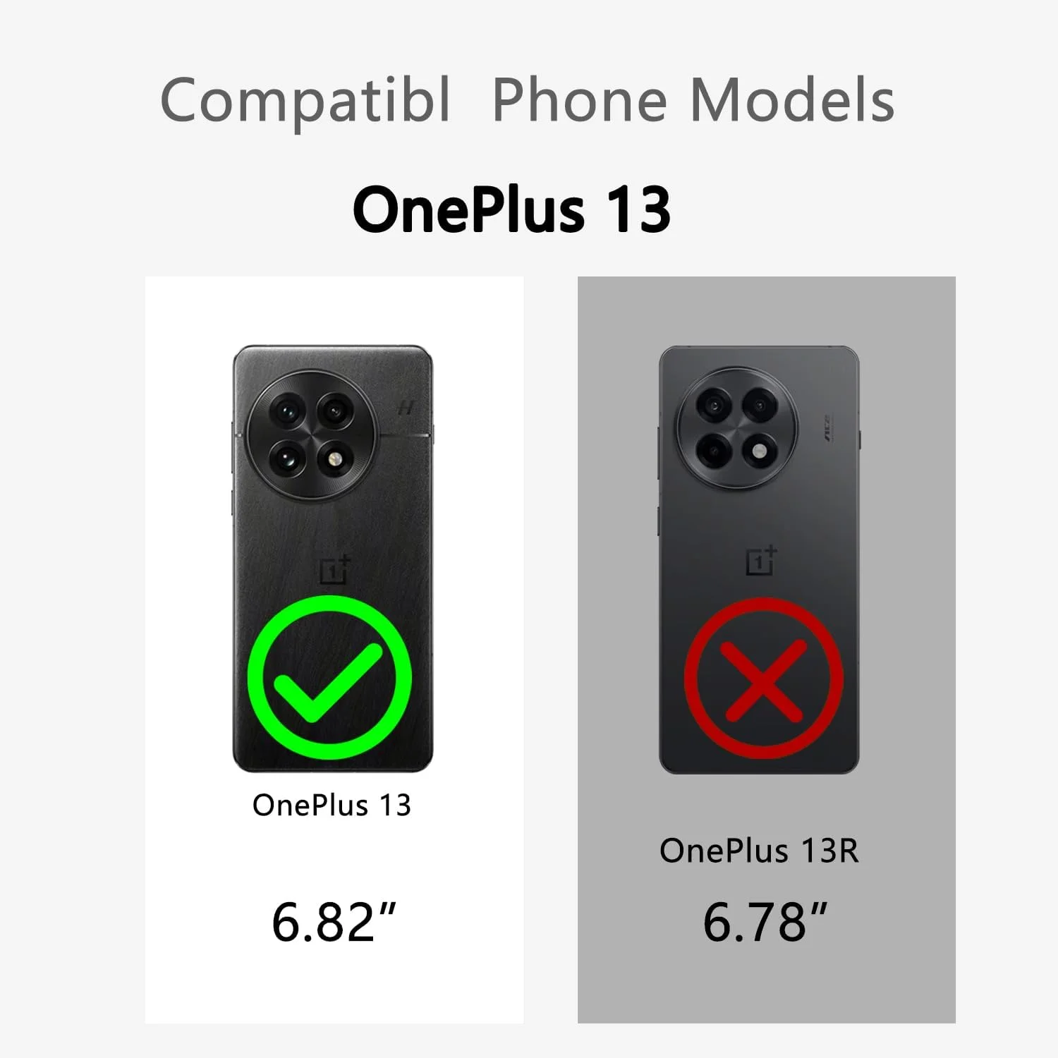 قاب بستمی برای گوشی وان پلاس 13، فوق سبک، فوق نازک، ضد لغزش، ضد خش، محافظت از دوربین، بافت مات، قاب سخت PC برای OnePlus 13 5G (6.82 اینچ) (مشکی) قاب بستمی برای گوشی وان پلاس 13، فوق سبک، فوق نازک، ضد لغزش، ضد خش، محافظت از دوربین، بافت مات، قاب سخت PC برای OnePlus 13 5G (6.82 اینچ) (مشکی)