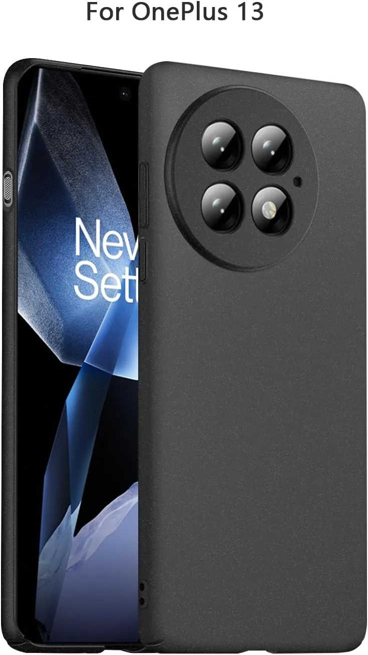قاب بستمی برای گوشی وان پلاس 13، فوق سبک، فوق نازک، ضد لغزش، ضد خش، محافظت از دوربین، بافت مات، قاب سخت PC برای OnePlus 13 5G (6.82 اینچ) (مشکی) قاب بستمی برای گوشی وان پلاس 13، فوق سبک، فوق نازک، ضد لغزش، ضد خش، محافظت از دوربین، بافت مات، قاب سخت PC برای OnePlus 13 5G (6.82 اینچ) (مشکی)