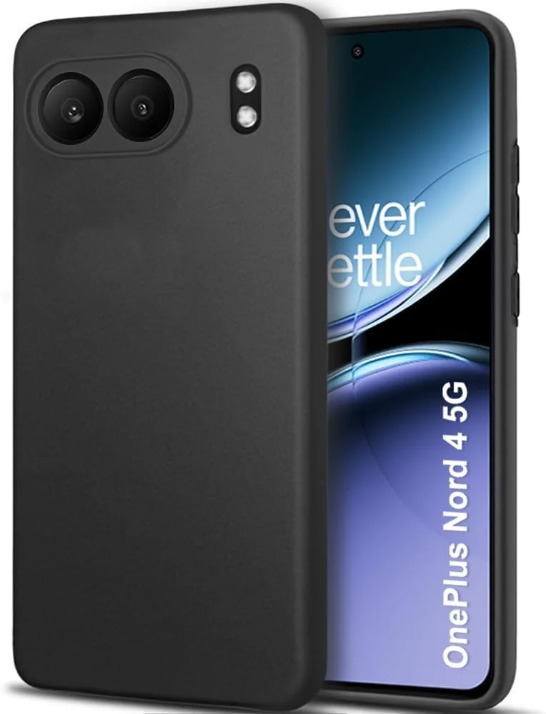 کاور محافظ گوشی وان پلاس نورد 4، سیلیکونی نرم TPU با پوشش مات و محافظت از دوربین، انعطاف پذیر، مناسب وان پلاس نورد 4 مدل 2024، مشکی کاور محافظ گوشی وان پلاس نورد 4، سیلیکونی نرم TPU با پوشش مات و محافظت از دوربین، انعطاف پذیر، مناسب وان پلاس نورد 4 مدل 2024، مشکی