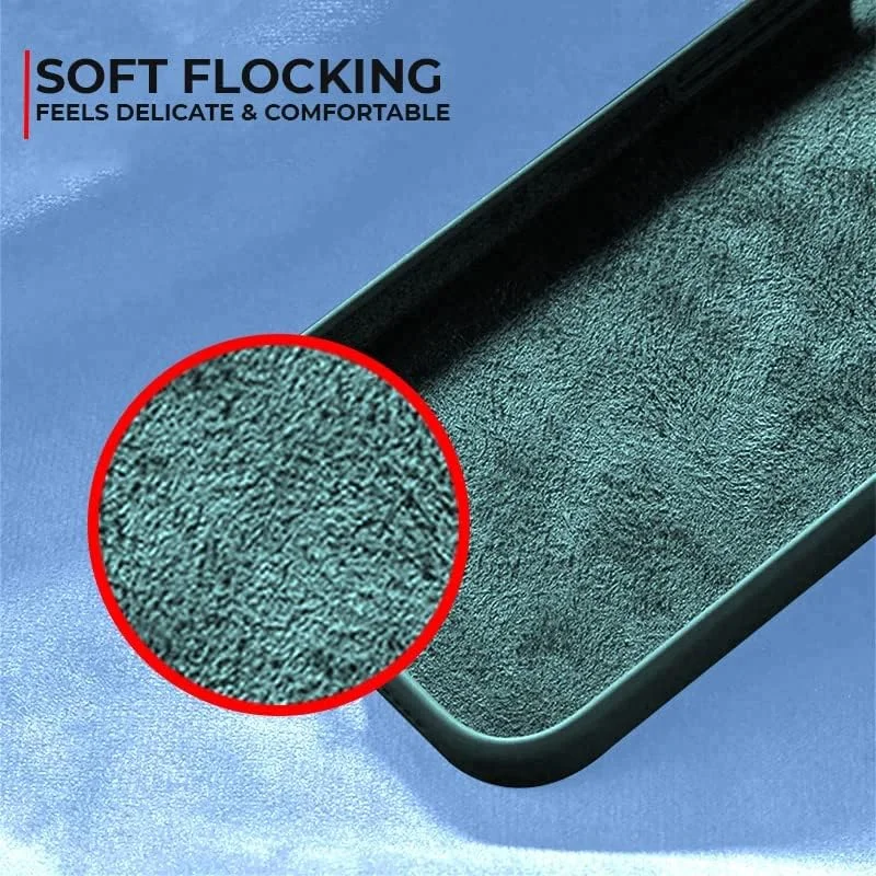 کاور سیلیکونی Muzz برای وان پلاس 10T / وان پلاس Ace Pro، کاور ضربه گیر ژله ای مایع با روکش داخلی میکروفیبر نرم، محافظ باریک و ضد ضربه برای وان پلاس 10T / Ace Pro (سبز)