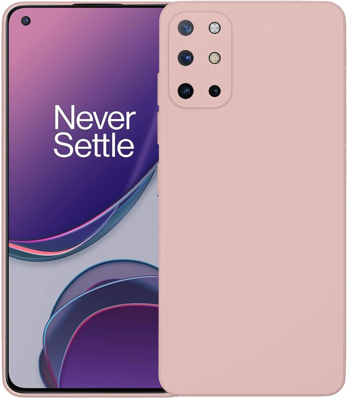 کاور محافظ گوشی باریک برای OnePlus 8T، کاور سیلیکونی با محافظت از دوربین، داخلی نرم و انعطاف پذیر (صورتی، برای OnePlus 8T) کاور محافظ گوشی باریک برای OnePlus 8T، کاور سیلیکونی با محافظت از دوربین، داخلی نرم و انعطاف پذیر (صورتی، برای OnePlus 8T)