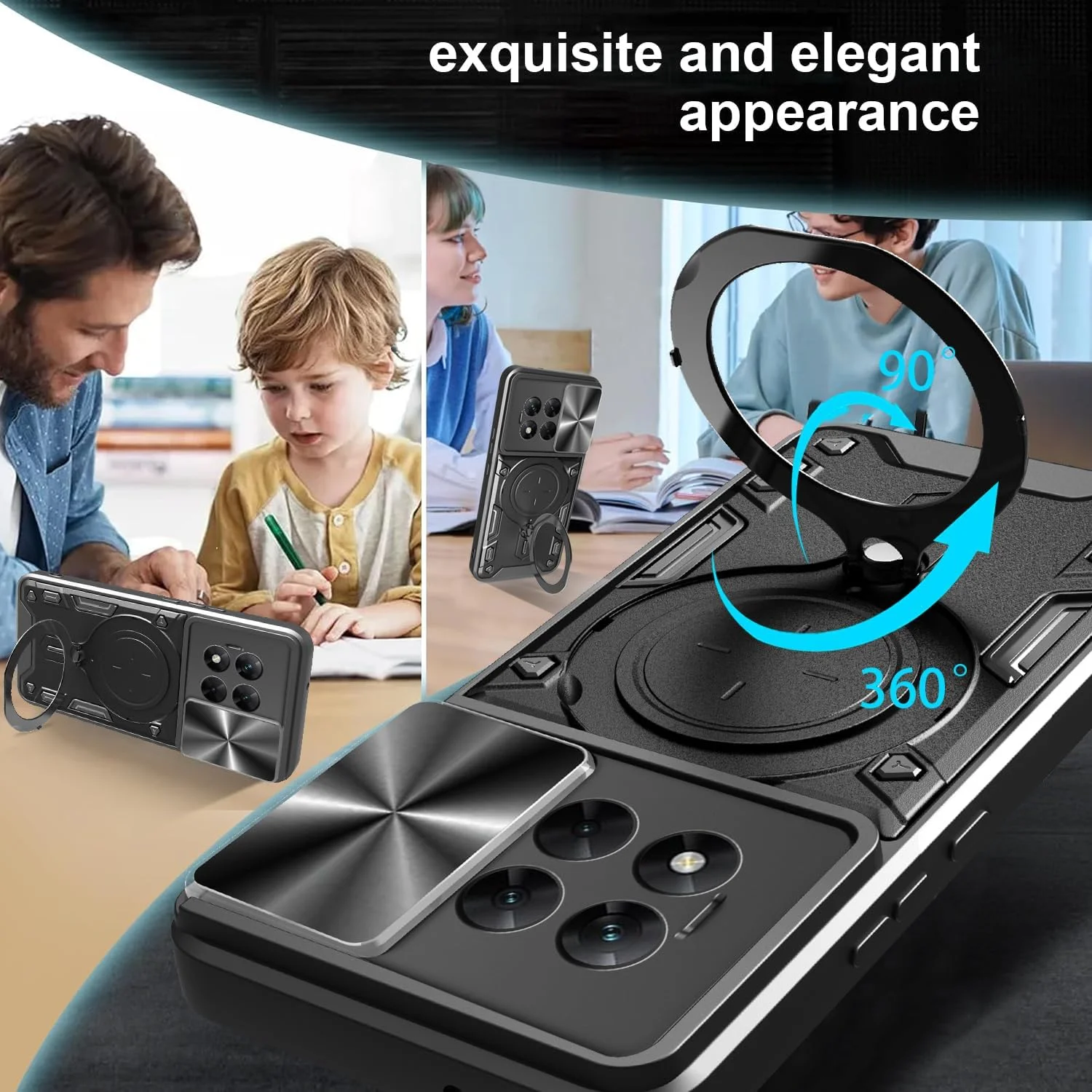 کاور محافظ گوشی وان پلاس 13R 5G مدل WRTBS با محافظ لنز کشویی، مقاوم در برابر ضربه - مشکی کاور محافظ گوشی وان پلاس 13R 5G مدل WRTBS با محافظ لنز کشویی، مقاوم در برابر ضربه - مشکی