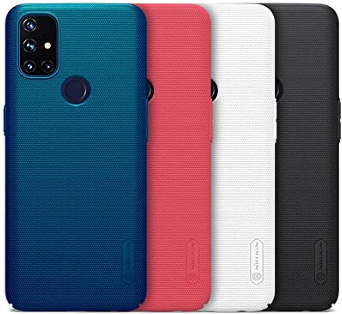 قاب محافظ نیلکین Super Frosted Shield مناسب برای OnePlus Nord N10 5G [سایز 6.49 اینچ - سال 2020] - رنگ مشکی