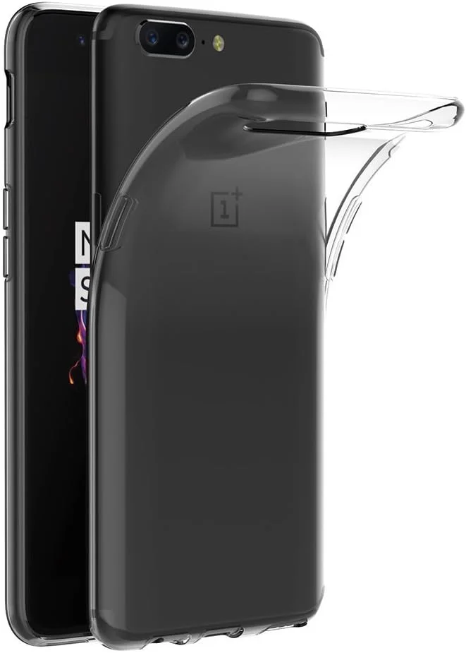 کاور محافظ ژلهای نرم مایجین مناسب برای وانپلاس 5 (5.5 اینچ) با بامپر TPU و پشت شفاف کاور محافظ ژلهای نرم مایجین مناسب برای وانپلاس 5 (5.5 اینچ) با بامپر TPU و پشت شفاف