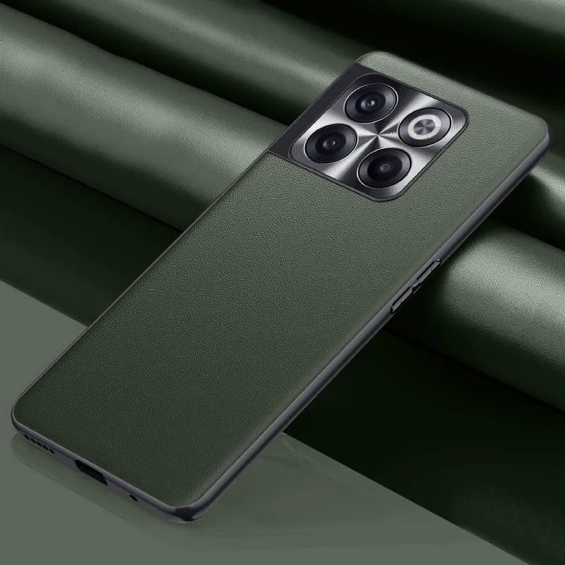 کاور OIATROE برای OnePlus 10T، TPU + چرم + محافظ دوربین پشتی 3 در 1 - ضد خش، دست ساز برای OnePlus 10T - خاکستری-سبز کاور OIATROE برای OnePlus 10T، TPU + چرم + محافظ دوربین پشتی 3 در 1 - ضد خش، دست ساز برای OnePlus 10T - خاکستری-سبز