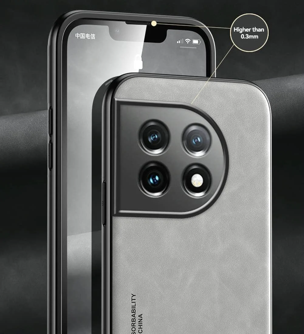 کیپوچ قاب ابریشمی برای وان پلاس 11 - کاور بامپر با صفحه فلزی داخلی برای وان پلاس 11 - خاکستری کیپوچ قاب ابریشمی برای وان پلاس 11 - کاور بامپر با صفحه فلزی داخلی برای وان پلاس 11 - خاکستری