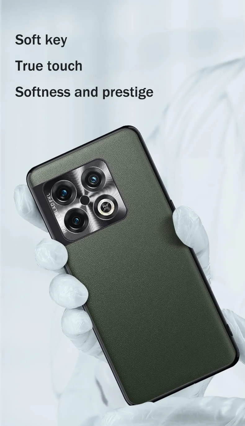 کاور OIATROE برای OnePlus 10T، TPU + چرم + محافظ دوربین پشتی 3 در 1 - ضد خش، دست ساز برای OnePlus 10T - خاکستری-سبز کاور OIATROE برای OnePlus 10T، TPU + چرم + محافظ دوربین پشتی 3 در 1 - ضد خش، دست ساز برای OnePlus 10T - خاکستری-سبز