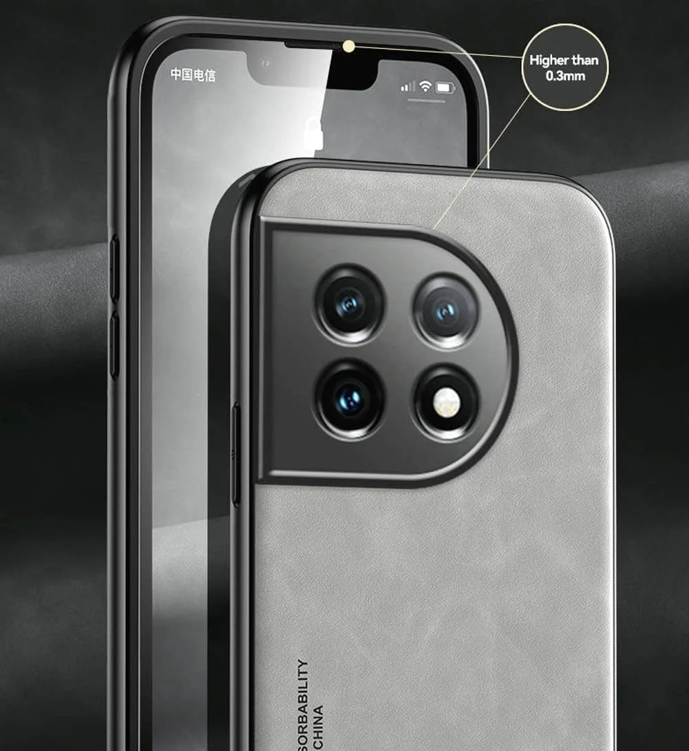 قاب ابریشمی Kepuch برای وان پلاس Ace 2/11R - کاور ضربه گیر با صفحه فلزی داخلی - خاکستری قاب ابریشمی Kepuch برای وان پلاس Ace 2/11R - کاور ضربه گیر با صفحه فلزی داخلی - خاکستری