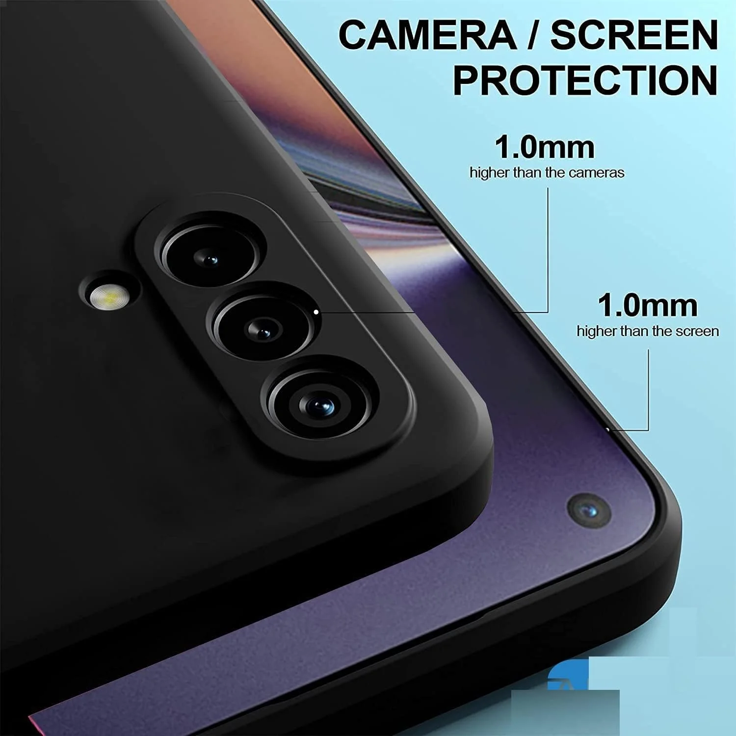 کاور پشتی سیلیکونی مایع Muzz سازگار با OnePlus Nord CE 5G 2021 (مشکی) کاور پشتی سیلیکونی مایع Muzz سازگار با OnePlus Nord CE 5G 2021 (مشکی)