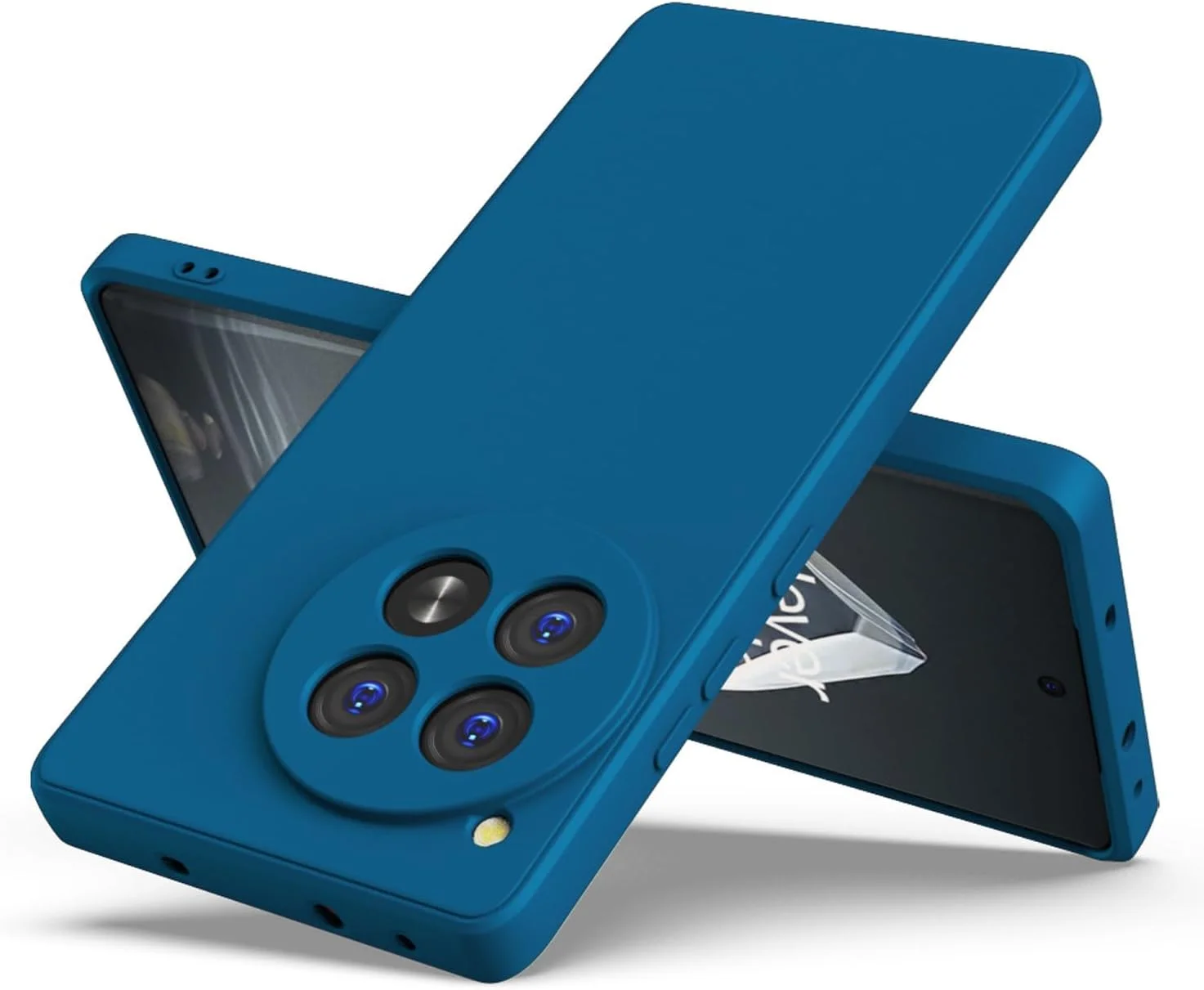 کاور پشتی سیلیکونی باریک Muzz برای OnePlus 12R 5G، پوشش مات، محافظت از دوربین، طراحی محافظ (مشکی) کاور پشتی سیلیکونی باریک Muzz برای OnePlus 12R 5G، پوشش مات، محافظت از دوربین، طراحی محافظ (مشکی)