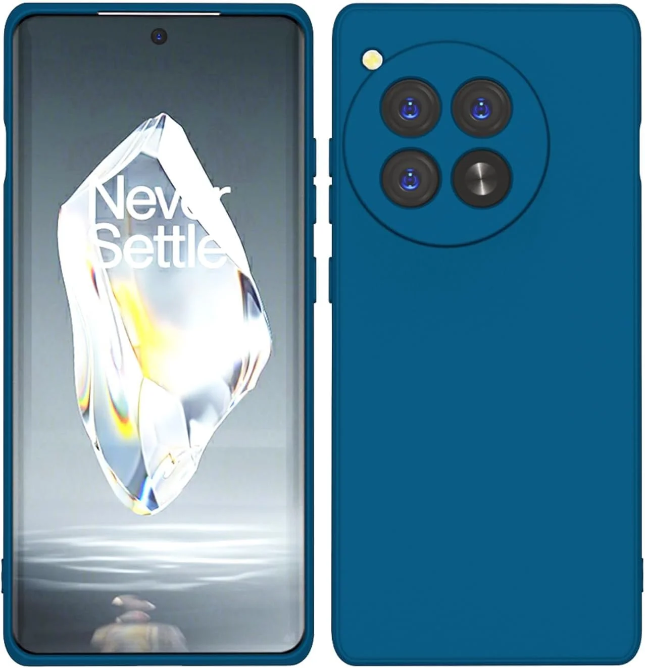 کاور پشتی سیلیکونی باریک Muzz برای OnePlus 12R 5G، پوشش مات، محافظت از دوربین، طراحی محافظ (مشکی) کاور پشتی سیلیکونی باریک Muzz برای OnePlus 12R 5G، پوشش مات، محافظت از دوربین، طراحی محافظ (مشکی)