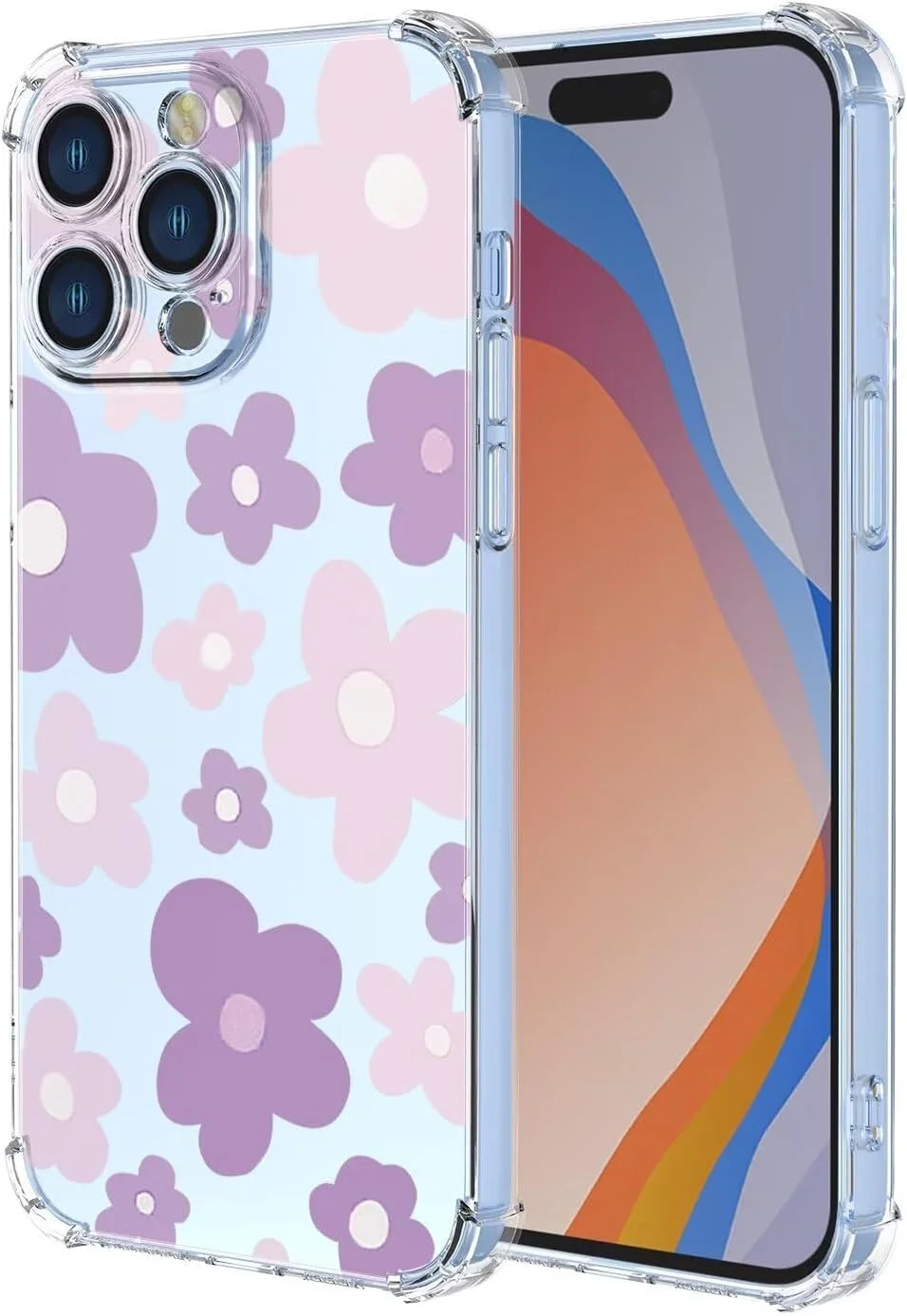 کاور شفاف طرح گل برای وان پلاس 8T، کاور ضد ضربه طرح گل، کاور باریک و نرم TPU طرح گل - SJ503 کاور شفاف طرح گل برای وان پلاس 8T، کاور ضد ضربه طرح گل، کاور باریک و نرم TPU طرح گل - SJ503