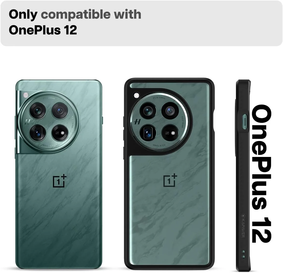 قاب پشتی سری Impulse کاور برای OnePlus 12 (مشکی) قاب پشتی سری Impulse کاور برای OnePlus 12 (مشکی)