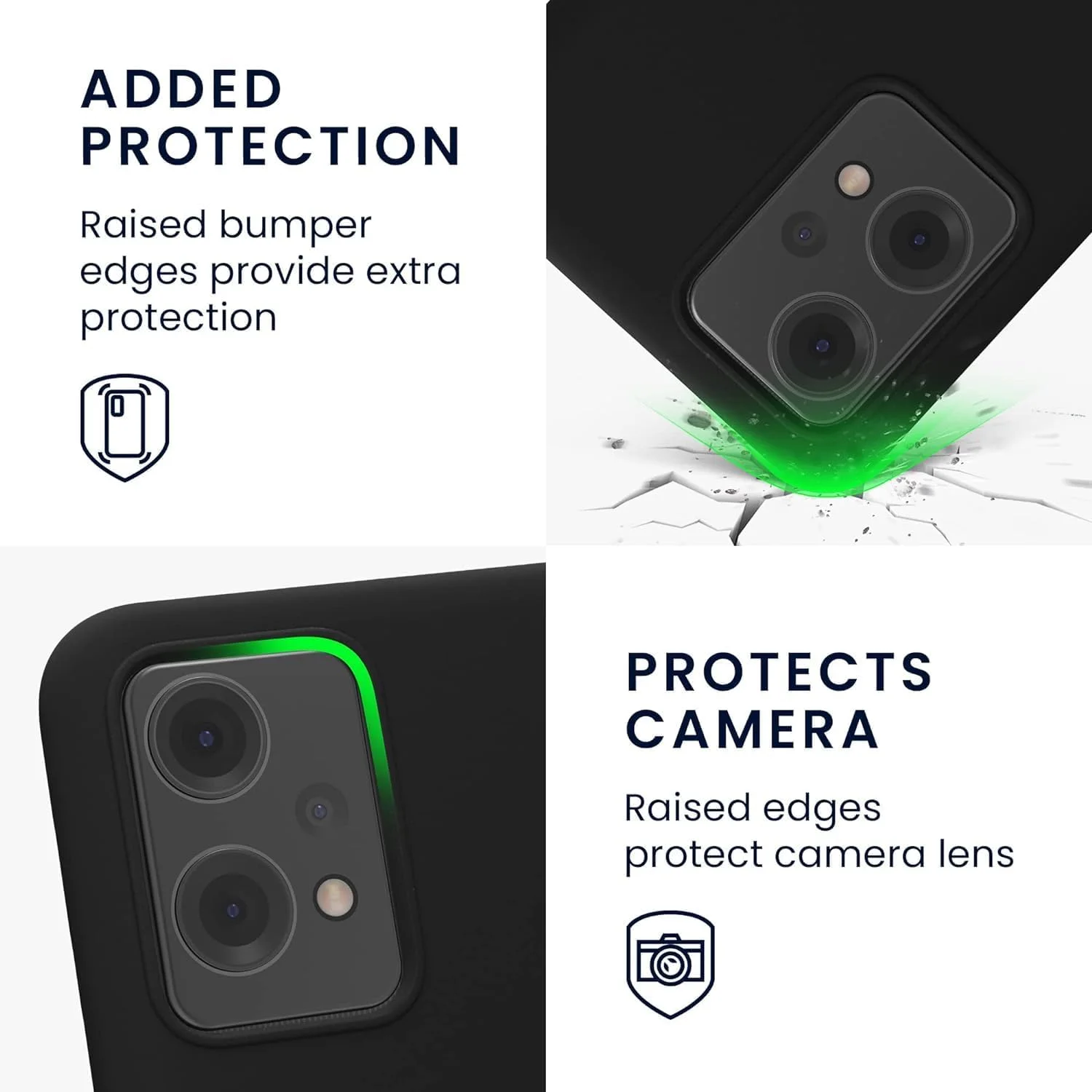 کاور سیلیکونی AWH برای OnePlus Nord CE 2 Lite 5G - محافظ تلفن با پوشش نرم و تناسب دقیق (مشکی) کاور سیلیکونی AWH برای OnePlus Nord CE 2 Lite 5G - محافظ تلفن با پوشش نرم و تناسب دقیق (مشکی)