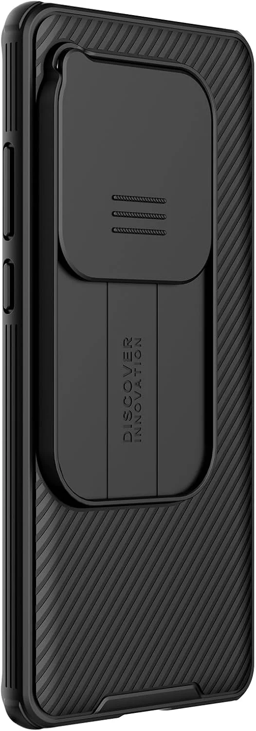 قاب محافظ گوشی نیلکین CamShield Pro Series مناسب برای OnePlus 12 5G، باریک، ضد ضربه، دارای پوشش کشویی دوربین - مشکی قاب محافظ گوشی نیلکین CamShield Pro Series مناسب برای OnePlus 12 5G، باریک، ضد ضربه، دارای پوشش کشویی دوربین - مشکی