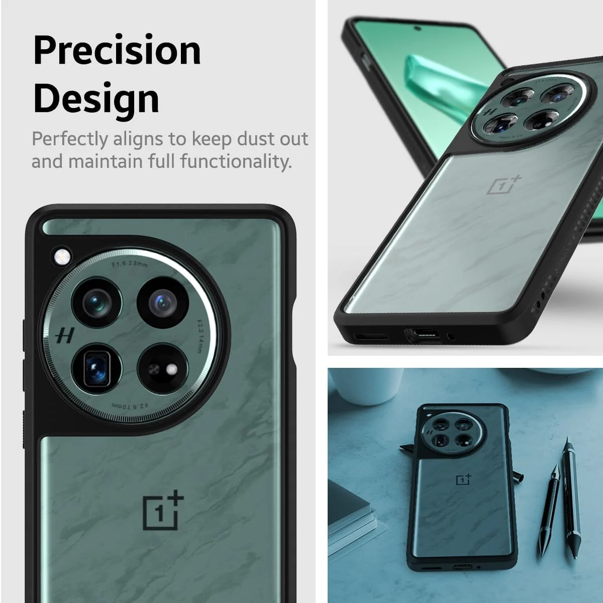 قاب پشتی سری Impulse کاور برای OnePlus 12 (مشکی) قاب پشتی سری Impulse کاور برای OnePlus 12 (مشکی)