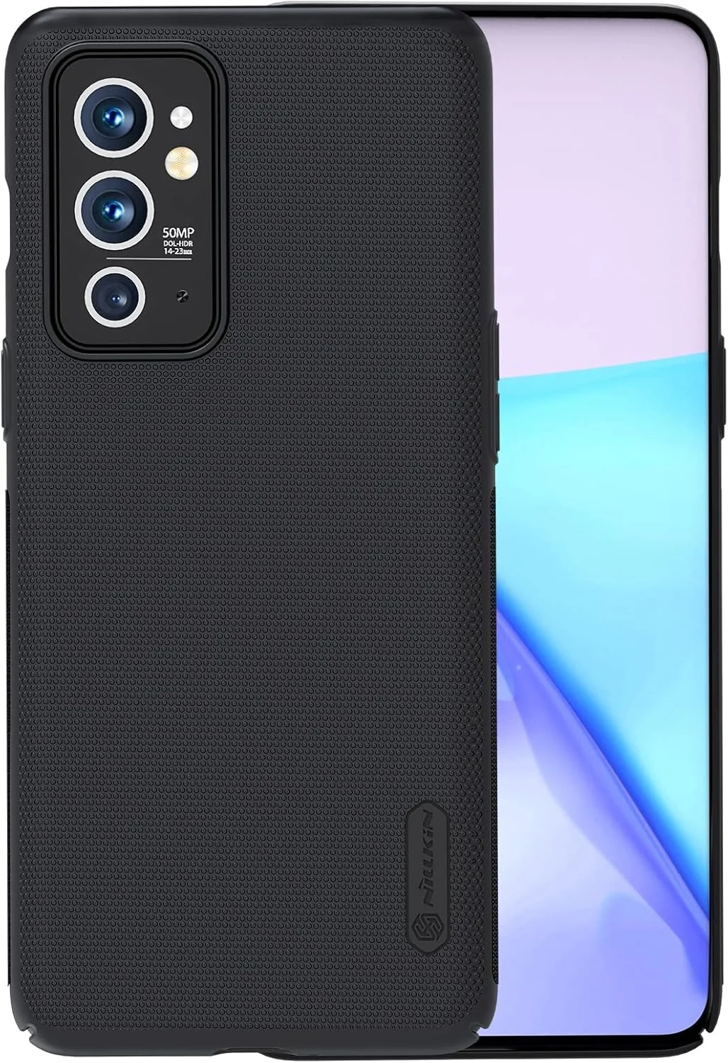 کاور محافظ AWH مناسب برای وان پلاس 9RT (OnePlus 9 RT) (1+9) RT (6.62 اینچ) قاب پشتی سخت سوپر مات PC رنگ مشکی