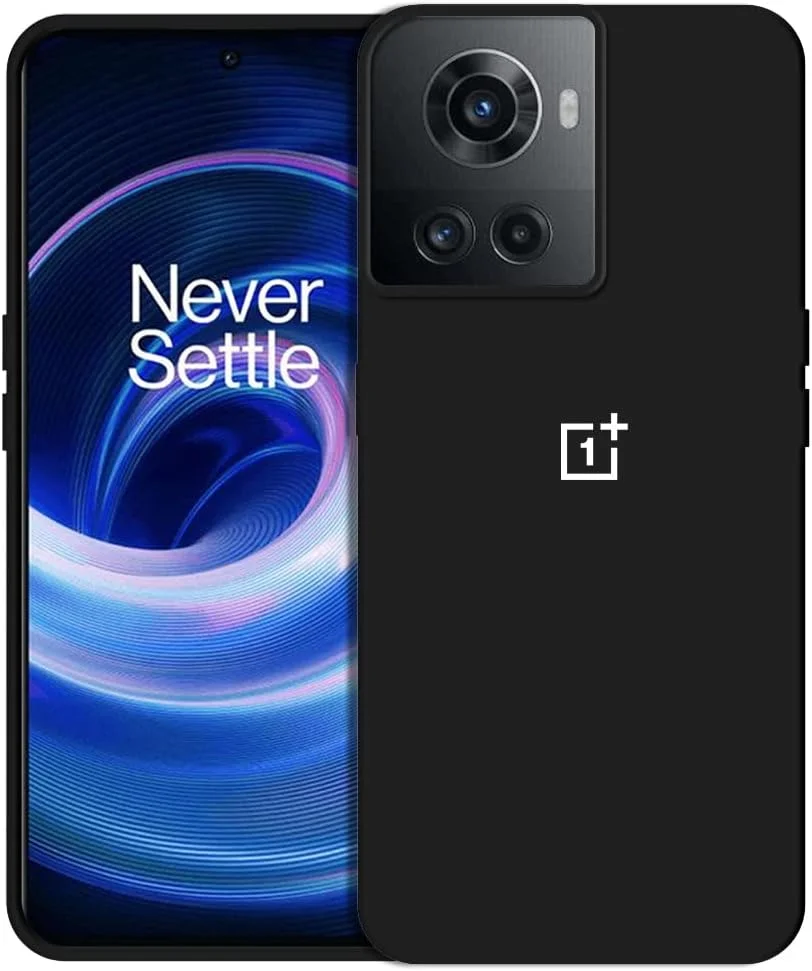 کاور محافظ سیلیکونی نرم و انعطاف پذیر مارگون برای گوشی وان پلاس 10R / وان پلاس ایس (مشکی)