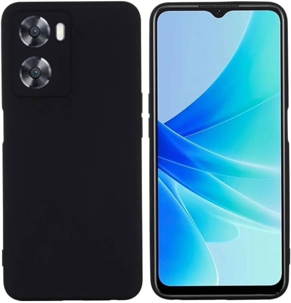 قاب محافظ گوشی ایمودیل برای وان پلاس نورد N20 SE، مشکی، باریک، نرم، TPU، سیلیکونی انعطاف پذیر، پوشش مات (مشکی)