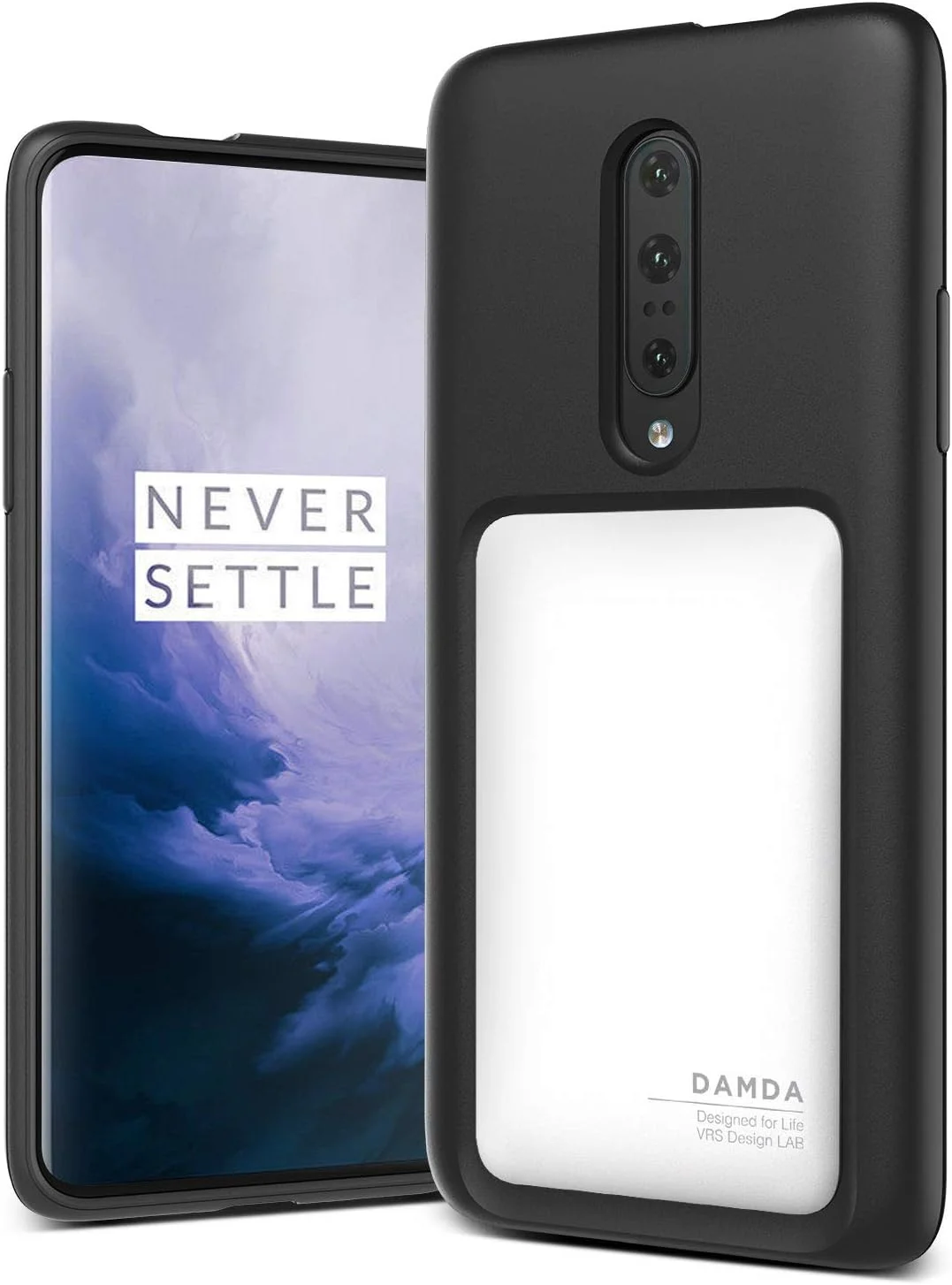 کاور محافظ مدل Damda High Pro Shield وی آر اس دیزاین مناسب برای گوشی OnePlus 7 PRO - سفید کرمی