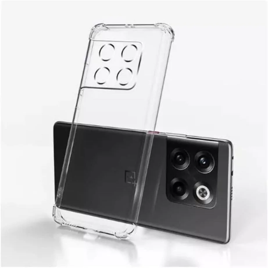 کاور محافظ شفاف و نرم سیلیکونی Zubitech برای گوشی وان پلاس 10 پرو، ضد ضربه با گوشه‌های تقویت شده