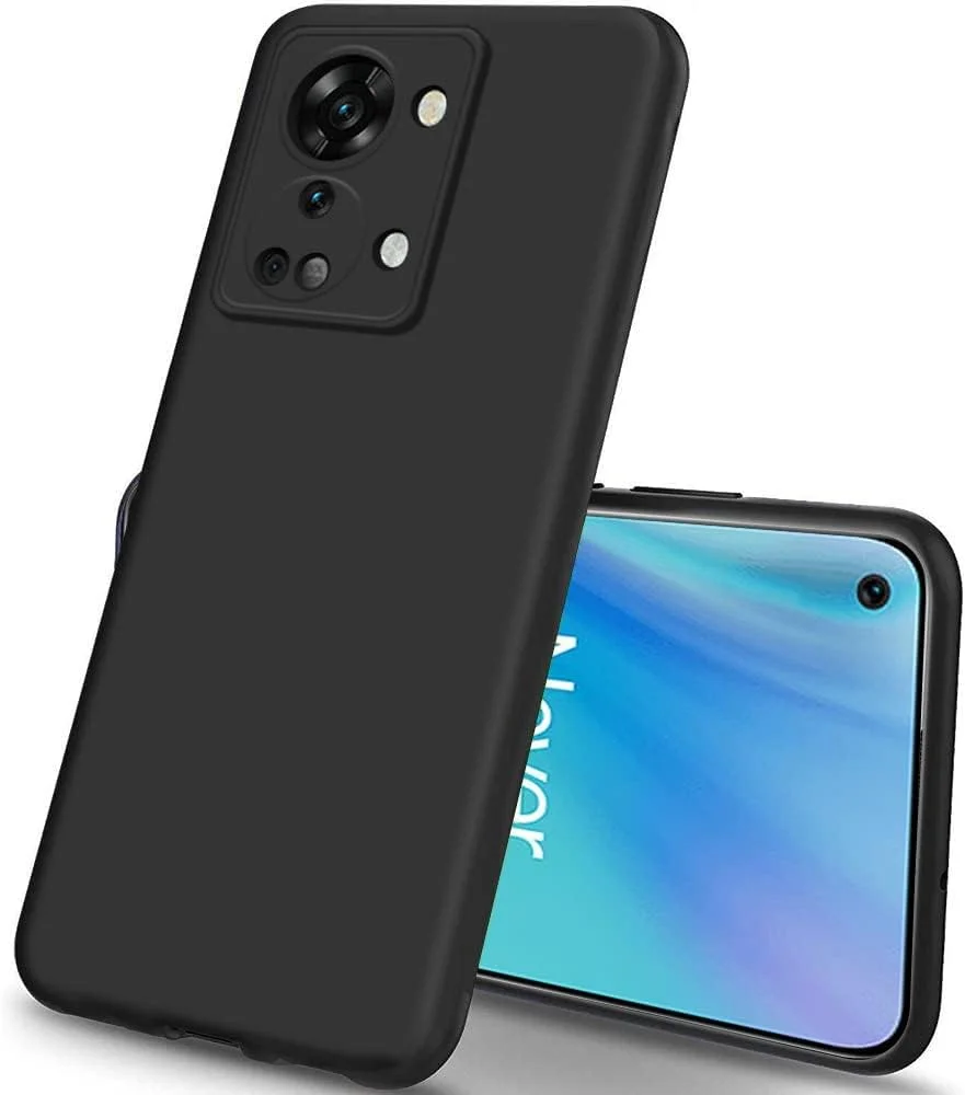 کاور پشتی Muzz برای OnePlus Nord 2T 5G | کاور سیلیکونی نرم با روکش مات | محافظ باریک | کاور پشتی با محافظت از دوربین برای OnePlus Nord 2T 5G (مشکی) کاور پشتی Muzz برای OnePlus Nord 2T 5G | کاور سیلیکونی نرم با روکش مات | محافظ باریک | کاور پشتی با محافظت از دوربین برای OnePlus Nord 2T 5G (مشکی)