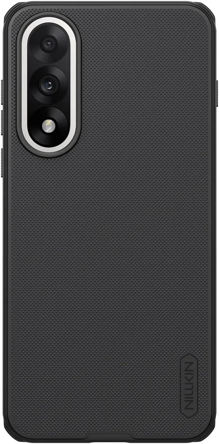 قاب محافظ مغناطیسی Nillkin Super Frosted Shield Pro مناسب برای OnePlus 12 – زره هیبریدی مقاوم با حلقه مغناطیسی، محافظ گوشه، پوشش مات و تناسب دقیق – مشکی