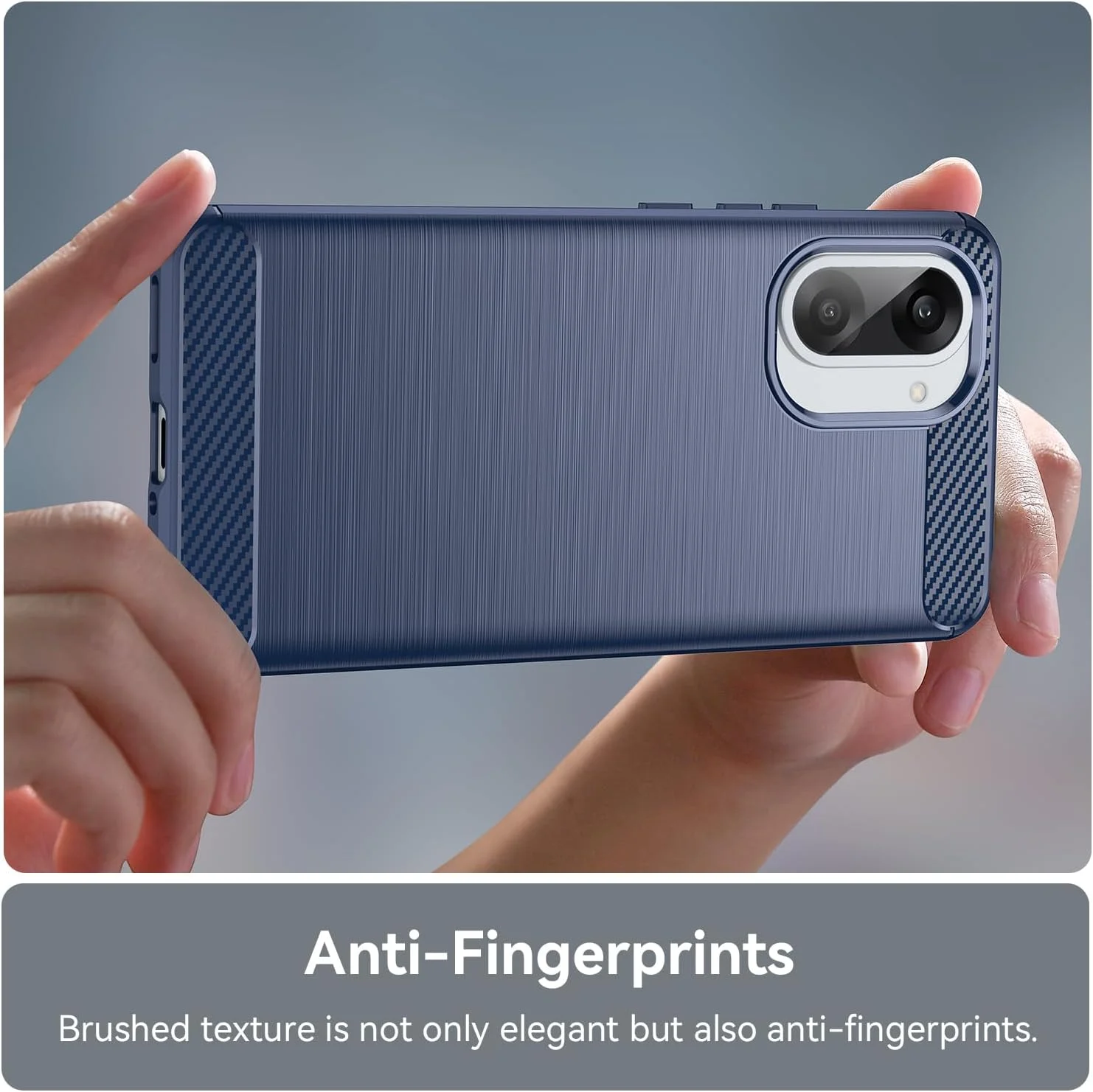 قاب گوشی OIATROE برای OnePlus Nord CE5، کاور فوق العاده نازک [سبک وزن] [ضد خش] [قاب نرم] - آبی