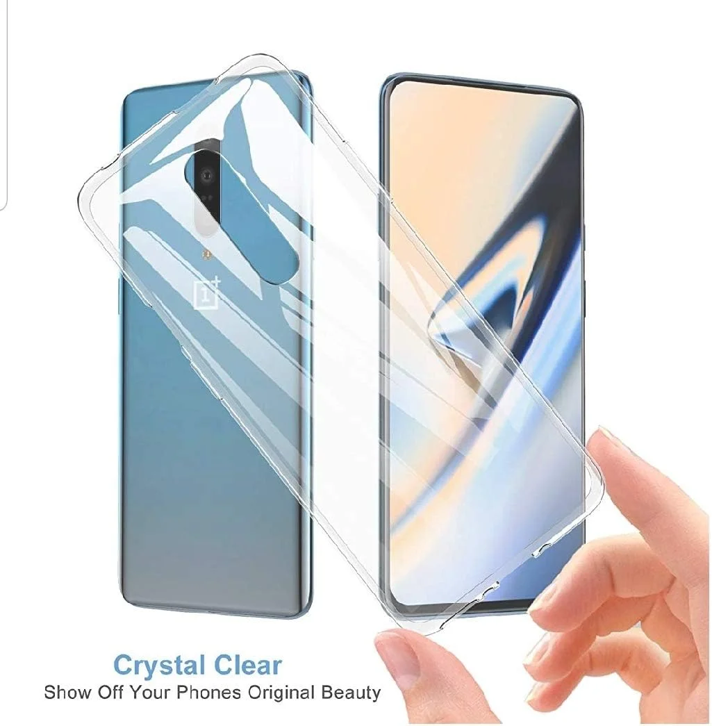 قاب محافظ گوشی وان پلاس 7 پرو، قاب محافظ ضد ضربه با بالشتک هوا و پوشش پشتی سخت PC، لبه TPU نرم و باریک برای وان پلاس 7 پرو (شفاف) قاب محافظ گوشی وان پلاس 7 پرو، قاب محافظ ضد ضربه با بالشتک هوا و پوشش پشتی سخت PC، لبه TPU نرم و باریک برای وان پلاس 7 پرو (شفاف)