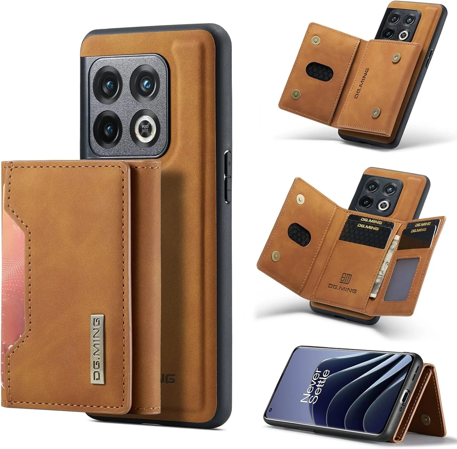 کیف پول مغناطیسی جداشدنی 2 در 1، قاب گوشی چرمی لوکس برای OnePlus 9 10 Pro R RT Nord 2 N20 N200 5G ACE، جا کارتی و پایه (قهوه ای روشن، 10 Pro) کیف پول مغناطیسی جداشدنی 2 در 1، قاب گوشی چرمی لوکس برای OnePlus 9 10 Pro R RT Nord 2 N20 N200 5G ACE، جا کارتی و پایه (قهوه ای روشن، 10 Pro)