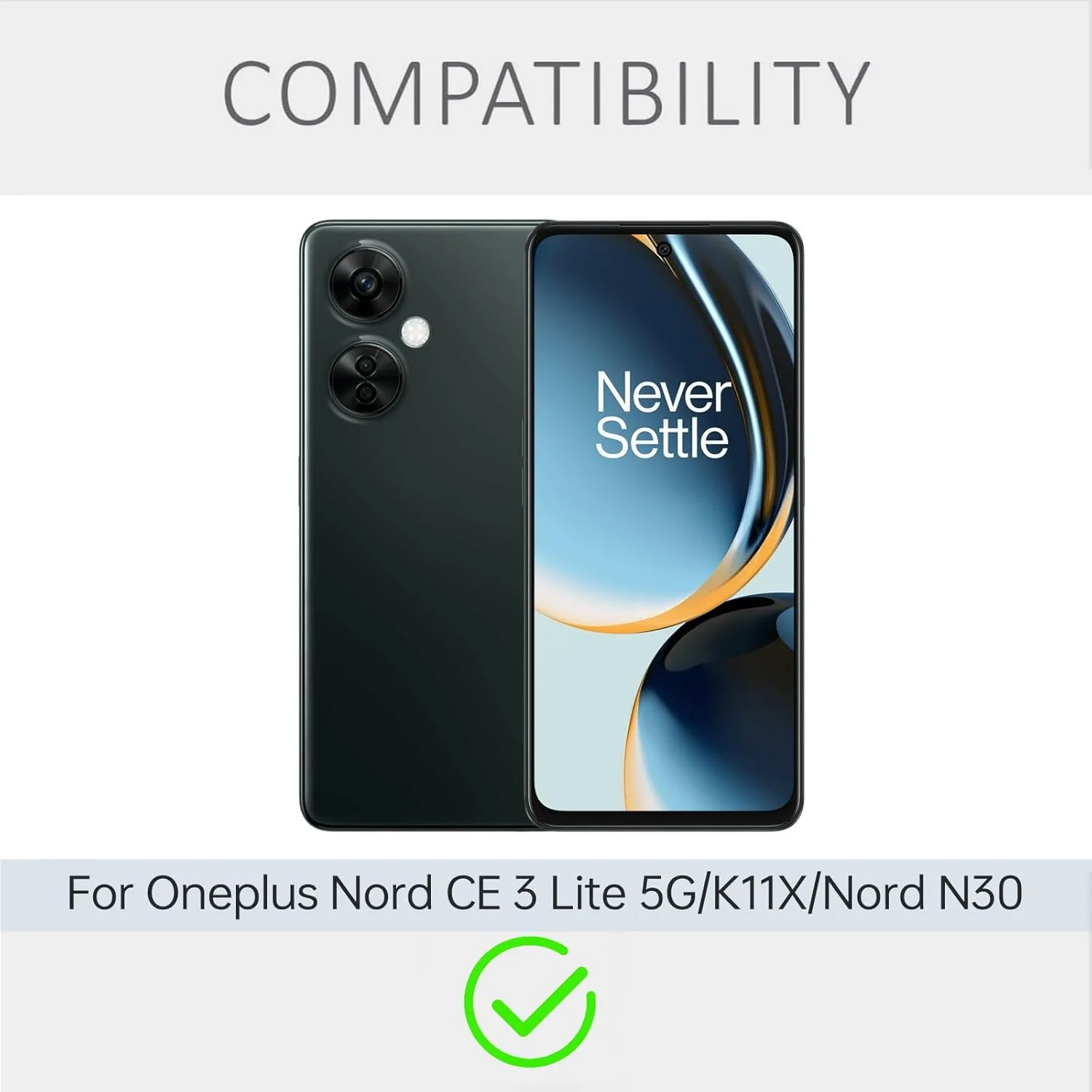 کاور محافظ سیلیکونی گوشی CooLoly برای وان پلاس نورد CE 3 لایت 5G/K11X/نورد N30، کاور محافظ نرم (خاکستری، نورد CE 3 لایت 5G/K11X/نورد N30)