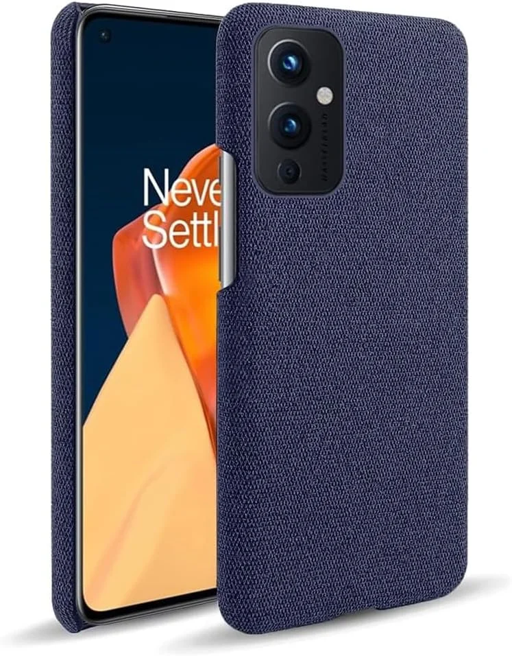 کاور محافظ گوشی وان پلاس 9 مدل TPU نرم با پایه نگهدارنده، سرمه ای