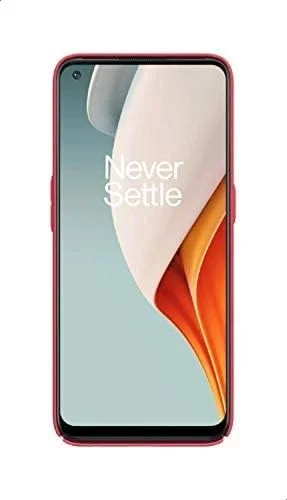 قاب محافظ Nillkin Super Frosted Shield برای OnePlus 9R – کاور پشتی محافظ باریک و مات ضد لغزش با مقاومت در برابر خراش و برش های دقیق – قرمز
