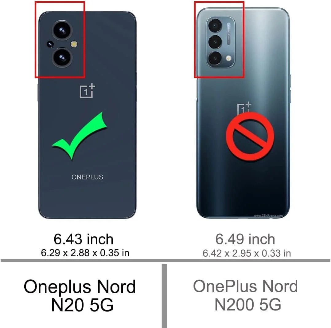 کاور محافظ EMODIL برای گوشی های OnePlus Nord N20 / Oppo Reno 7 Z 5G / Reno 7 Lite، با پشت شفاف، ضربه گیر هوا، سیلیکون نرم، ضد ضربه، ضد خش، محافظ گوشه ها