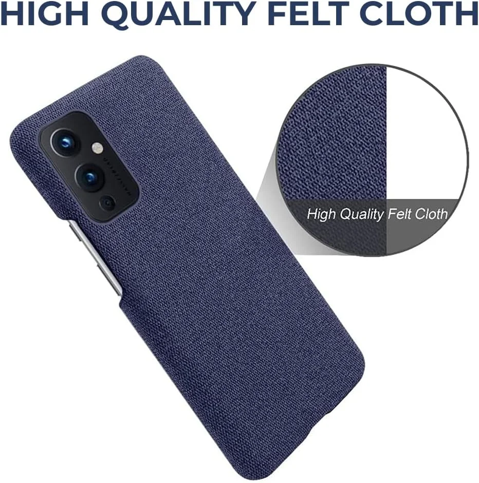 کاور محافظ گوشی وان پلاس 9 مدل TPU نرم با پایه نگهدارنده، سرمه ای