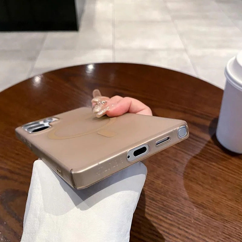 قاب سیلیکونی مغناطیسی برای OnePlus 13 | سازگار با Magsafe | پوشش محافظ ضد خش باریک و مات نیمه شفاف برای OnePlus 13، خاکستری قاب سیلیکونی مغناطیسی برای OnePlus 13 | سازگار با Magsafe | پوشش محافظ ضد خش باریک و مات نیمه شفاف برای OnePlus 13، خاکستری