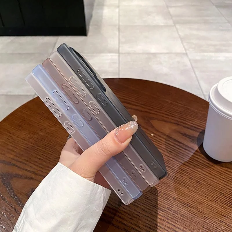 قاب سیلیکونی مغناطیسی برای OnePlus 13 | سازگار با Magsafe | پوشش محافظ ضد خش باریک و مات نیمه شفاف برای OnePlus 13، خاکستری قاب سیلیکونی مغناطیسی برای OnePlus 13 | سازگار با Magsafe | پوشش محافظ ضد خش باریک و مات نیمه شفاف برای OnePlus 13، خاکستری