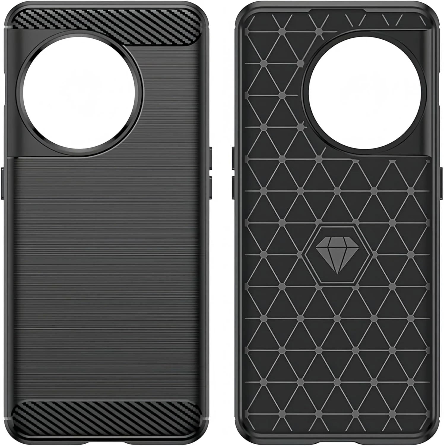 قاب گوشی سازگار با وان پلاس 11، پشت PC سخت و ضربه گیر TPU نرم، قاب محافظ باریک مقاوم در برابر خراش (مشکی) قاب گوشی سازگار با وان پلاس 11، پشت PC سخت و ضربه گیر TPU نرم، قاب محافظ باریک مقاوم در برابر خراش (مشکی)