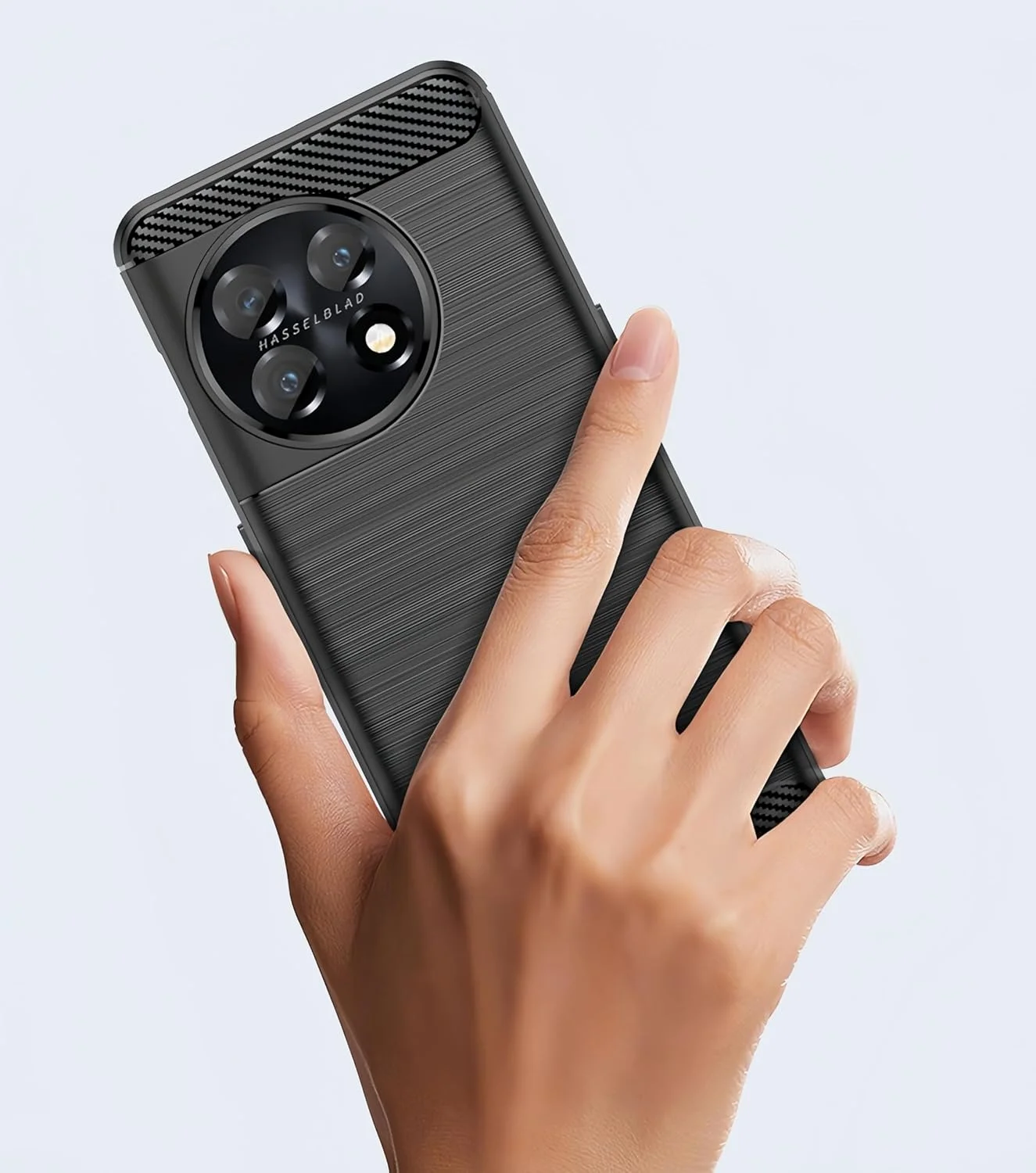 قاب گوشی سازگار با وان پلاس 11، پشت PC سخت و ضربه گیر TPU نرم، قاب محافظ باریک مقاوم در برابر خراش (مشکی) قاب گوشی سازگار با وان پلاس 11، پشت PC سخت و ضربه گیر TPU نرم، قاب محافظ باریک مقاوم در برابر خراش (مشکی)