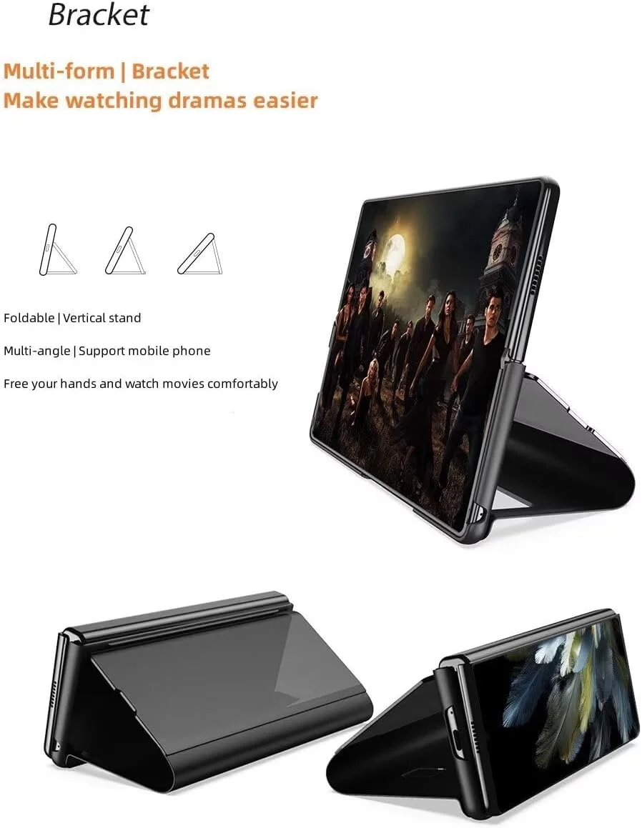 کاور محافظ گوشی وان پلاس اوپن، کاور هوشمند تاشو چرمی و نیمه شفاف فوق العاده نازک، به همراه پایه نگهدارنده، مناسب برای وان پلاس اوپن (نقره ای) کاور محافظ گوشی وان پلاس اوپن، کاور هوشمند تاشو چرمی و نیمه شفاف فوق العاده نازک، به همراه پایه نگهدارنده، مناسب برای وان پلاس اوپن (نقره ای)