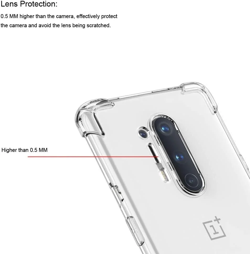 کاور محافظ ژله ای شفاف گوشی وان پلاس 8 پرو، ضربه گیر، ضد خش، محافظ گوشه ها کاور محافظ ژله ای شفاف گوشی وان پلاس 8 پرو، ضربه گیر، ضد خش، محافظ گوشه ها