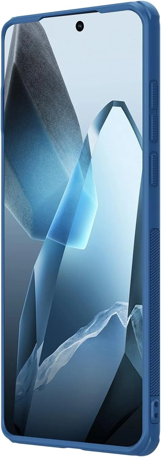 قاب نیلکین مدل Super Frosted Shield Pro مناسب برای گوشی وان پلاس 11R (OnePlus 11R (1+11) R (6.74 اینچ)، بدنه پشتی سخت، لبه نرم (PC + TPU)، ضد ضربه، محافظ دوربین با لبه های برجسته، رنگ آبی قاب نیلکین مدل Super Frosted Shield Pro مناسب برای گوشی وان پلاس 11R (OnePlus 11R (1+11) R (6.74 اینچ)، بدنه پشتی سخت، لبه نرم (PC + TPU)، ضد ضربه، محافظ دوربین با لبه های برجسته، رنگ آبی