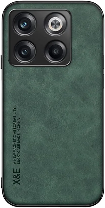 کاور ابریشمی Kepuch برای Oneplus 10T/Ace Pro - بامپر با صفحه فلزی داخلی برای Oneplus 10T/Ace Pro - سبز