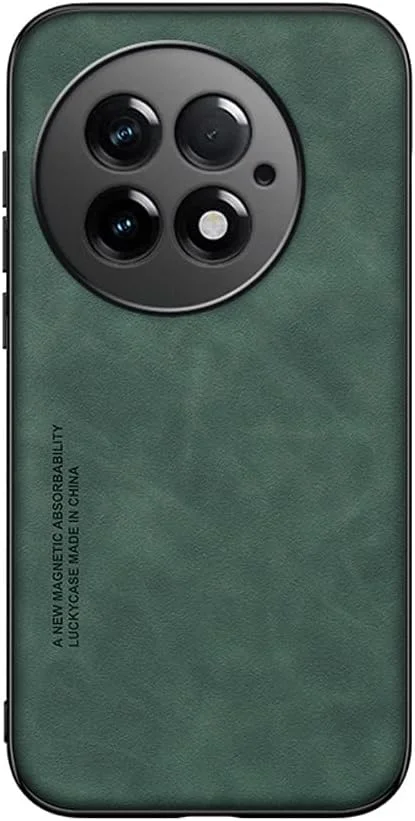 کاور ابریشمی Kepuch سازگار با Oneplus 13 - دارای صفحه فلزی داخلی برای نگهدارنده مغناطیسی - سبز کاور ابریشمی Kepuch سازگار با Oneplus 13 - دارای صفحه فلزی داخلی برای نگهدارنده مغناطیسی - سبز