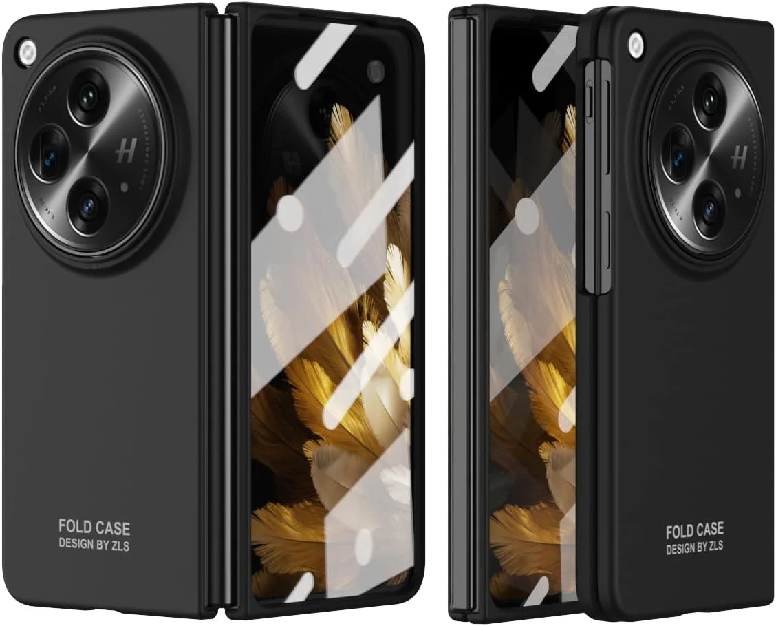 کاور باریک Gruattreay سازگار با OnePlus Open/Oppo Find N3، دارای محافظ صفحه نمایش داخلی، پوشش محافظ PC مات و فوق العاده نازک برای OnePlus Open/Oppo Find N3 2023 (مشکی) کاور باریک Gruattreay سازگار با OnePlus Open/Oppo Find N3، دارای محافظ صفحه نمایش داخلی، پوشش محافظ PC مات و فوق العاده نازک برای OnePlus Open/Oppo Find N3 2023 (مشکی)